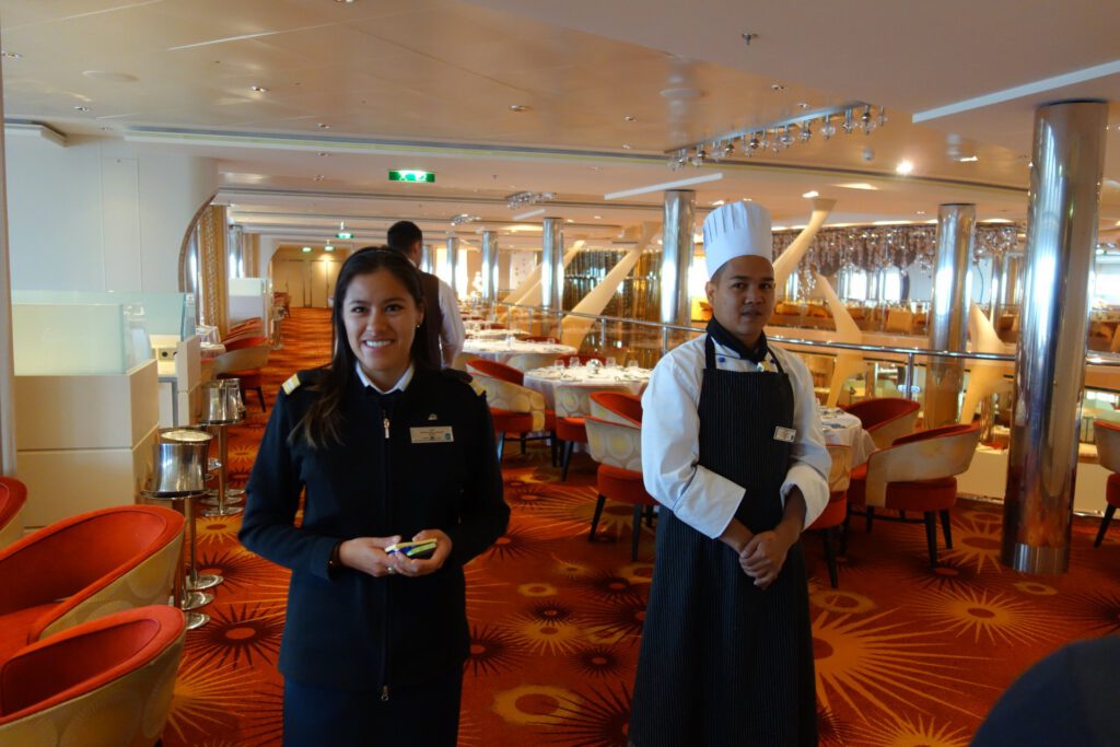 Guided tour of the ship